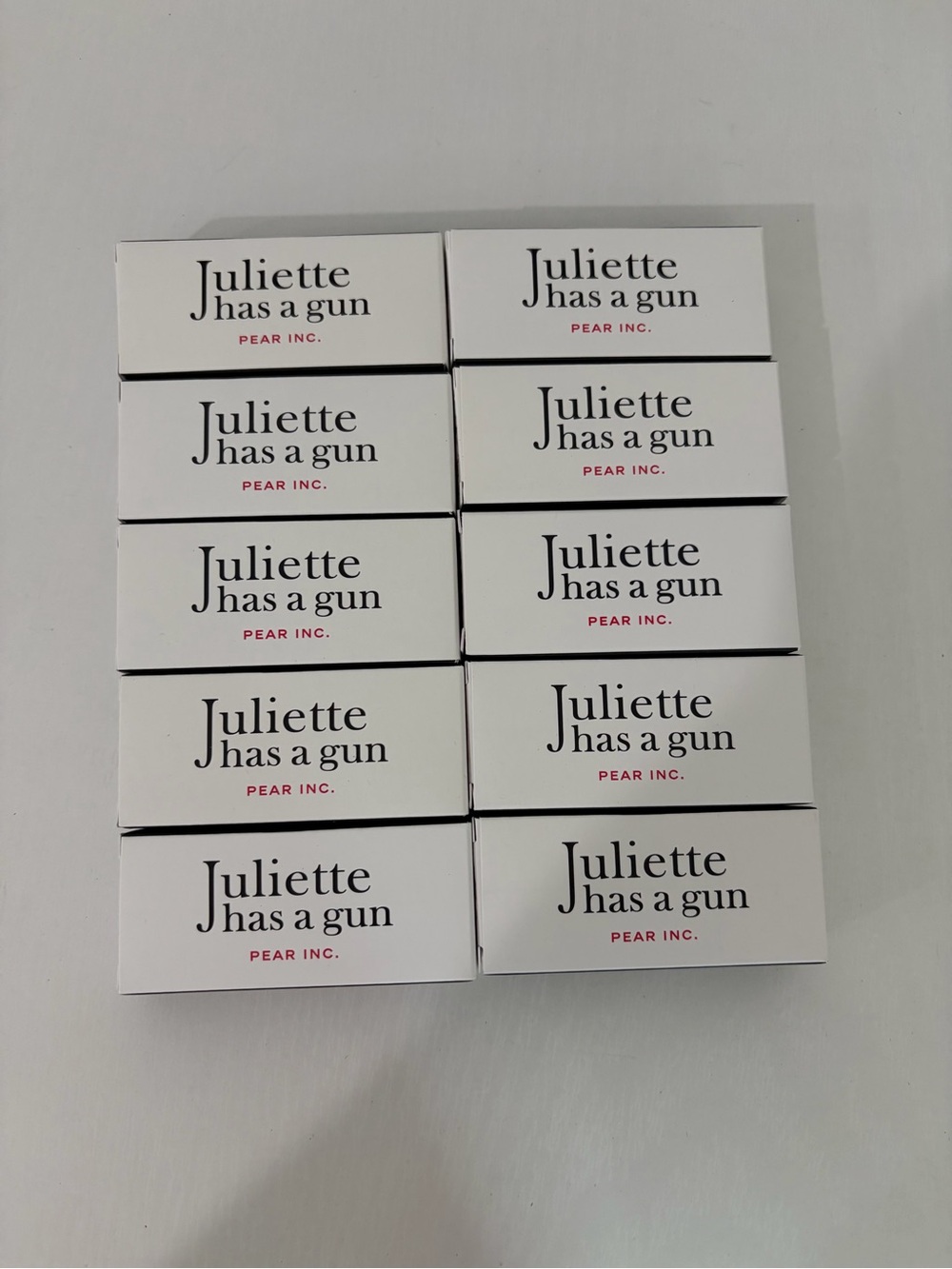 Juliette Has a Gun Pear inc. Sample Lot